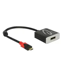 DeLOCK 63312 Adaptador gráfico USB 4096 x 2160 Pixeles Negro