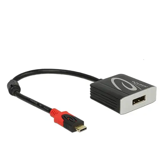 DeLOCK 63312 Adaptador gráfico USB 4096 x 2160 Pixeles Negro
