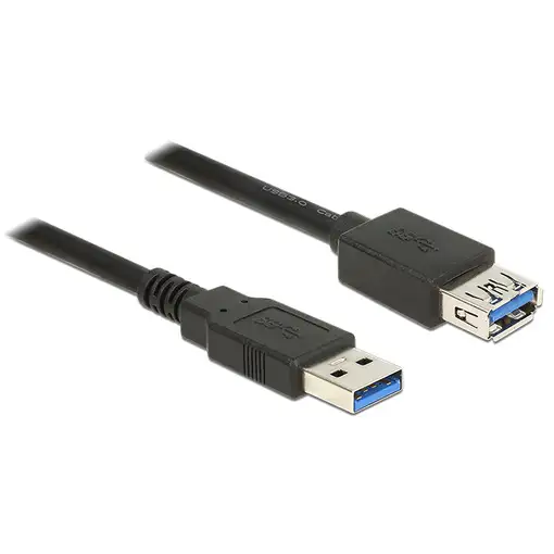 DeLOCK 85057 cable USB USB 3.2 Gen 1 (3.1 Gen 1) 3 m USB A Negro
