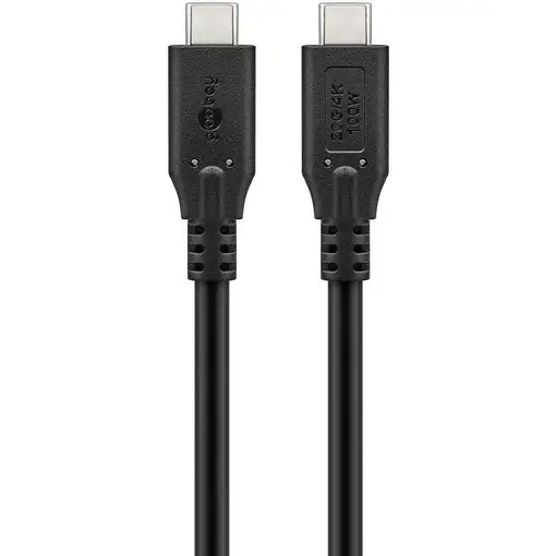 Goobay 74197 cable USB USB4 Gen 2x2 2 m USB C Negro
