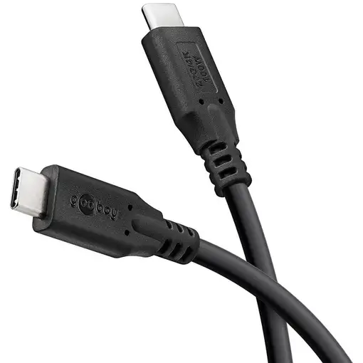 Goobay 74197 cable USB USB4 Gen 2x2 2 m USB C Negro