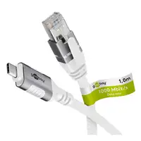 Goobay 74178 cable de red Blanco 5 m Cat6 F/UTP (FTP)
