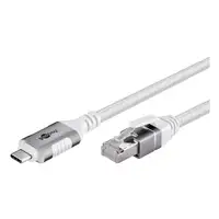 Goobay 74178 cable de red Blanco 5 m Cat6 F/UTP (FTP)