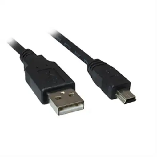 Sharkoon 4044951015566 cable USB USB 2.0 1 m USB A Mini-USB B Negro