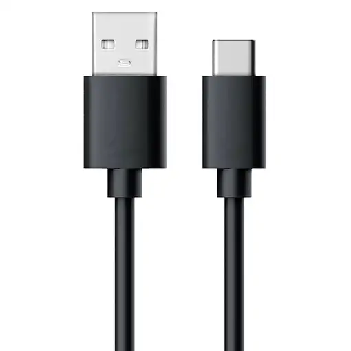 RealPower 255650 cable USB USB 3.2 Gen 1 (3.1 Gen 1) 0,6 m USB C Negro