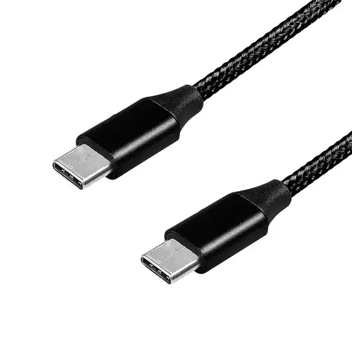 LogiLink CU0154 cable USB USB 2.0 1 m USB C Negro