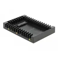 DeLOCK Bastidor para instalación de 3.5″ para unidad plana SATA de 2.5″ negro