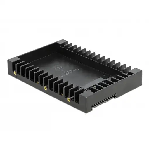 DeLOCK Bastidor para instalación de 3.5″ para unidad plana SATA de 2.5″ negro