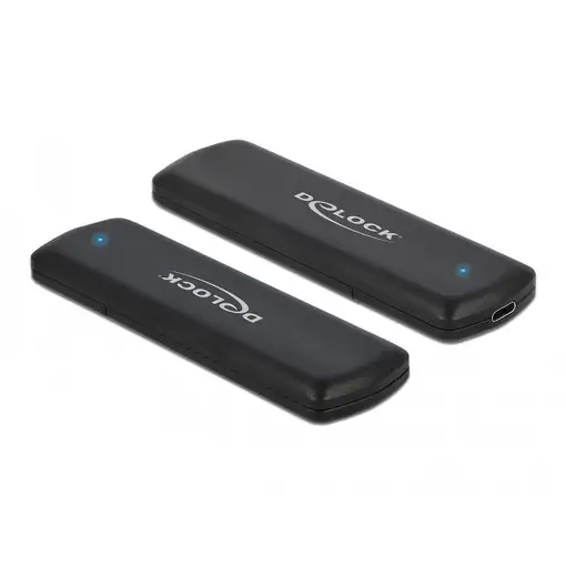 DeLOCK Externo USB Type-C Caja Combo para M.2 NVMe PCIe o SATA SSD - sin herramien