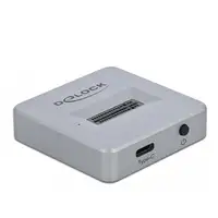 DeLOCK M.2 Estación de Acoplamiento para M.2 NVMe PCIe SSD con USB Type-C hembra
