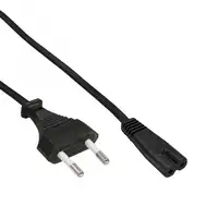 InLine 4043718079476 Negro 1,5 m C7 acoplador CEE7/16