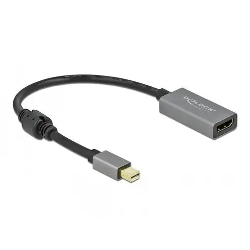 DeLOCK Adaptador activo de mini DisplayPort 1.4 a HDMI 4K 60 Hz (HDR)
