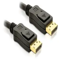 DeLOCK Cable DisplayPort 1.2 male > DisplayPort male 4K 1 m Negro