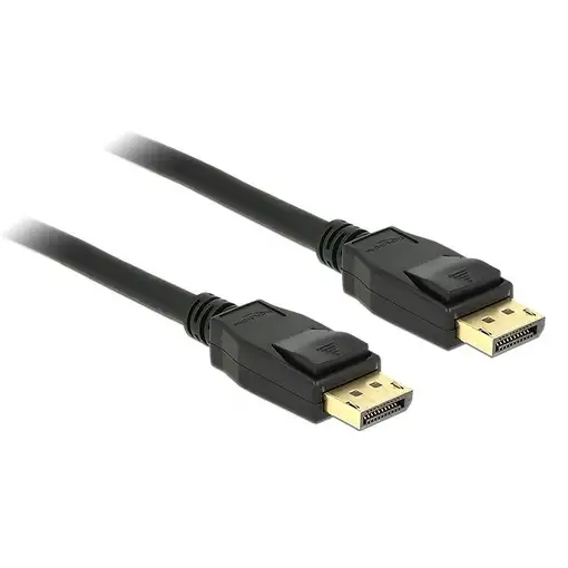 DeLOCK 3m Displayport 1.2a Negro