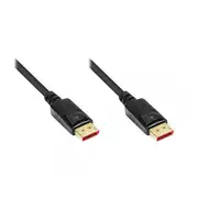 Alcasa 4814-005S cable DisplayPort 0,5 m Negro