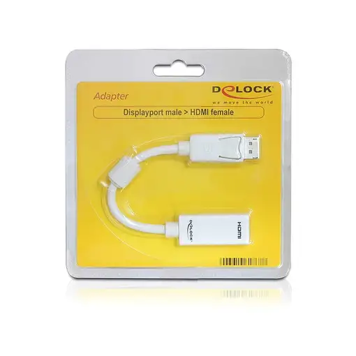 DeLOCK 61767 adaptador de cable de vídeo 0,125 m DisplayPort HDMI tipo A (Estándar