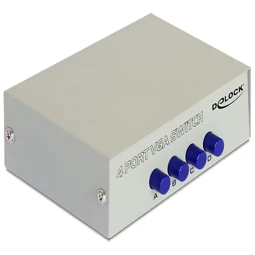 DeLOCK 87635 serie de caja de interruptor Alámbrico