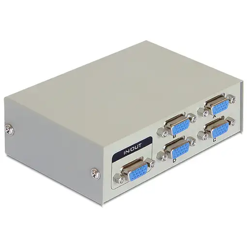 DeLOCK 87635 serie de caja de interruptor Alámbrico