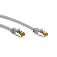Goobay 91594 cable de red Gris 1,5 m Cat7 S/FTP (S-STP)