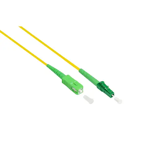 Alcasa LW-S910LASA Cable de fibra óptica e InfiniBand 10 m LC SC Amarillo