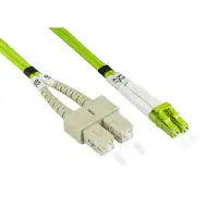 Alcasa LW-802LS5 Cable de fibra óptica e InfiniBand 2 m 2x LC 2x SC Verde