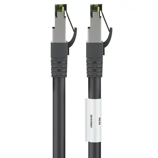 Goobay 66719 cable de red Negro 0,25 m Cat8.1 S/FTP (S-STP)