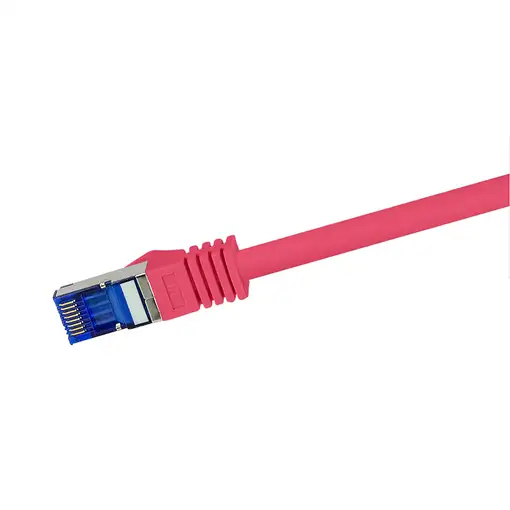 LogiLink C6A014S cable de red Rojo 0,25 m Cat6a S/FTP (S-STP)