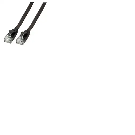 EFB Elektronik K8107SW.1,5 cable de red Negro 1,5 m Cat6a U/UTP (UTP)