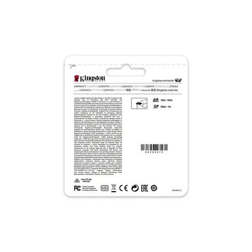 Kingston Technology Canvas Go! Plus Tarjeta microSDXC Canvas Go Plus 170R A2 U3 V3