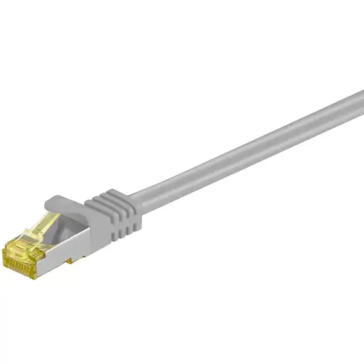 Goobay 91612 cable de red Gris 3 m Cat7 S/FTP (S-STP)