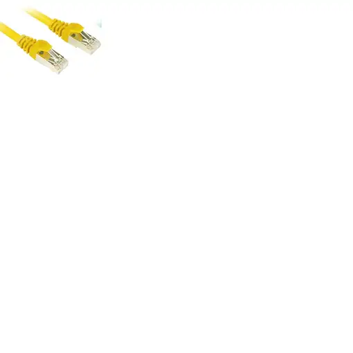 Sharkoon 1m Cat.6 S/FTP cable de red Amarillo Cat6 S/FTP (S-STP)