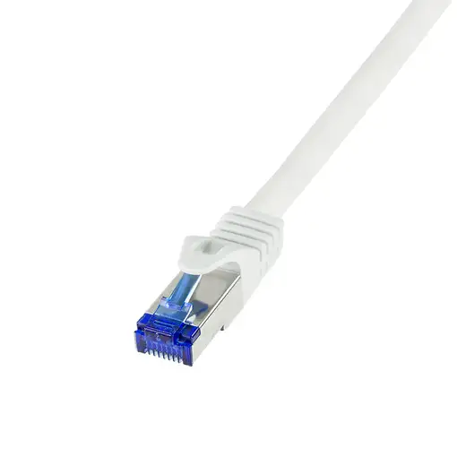 LogiLink C6A061S cable de red Blanco 3 m Cat6a S/FTP (S-STP)