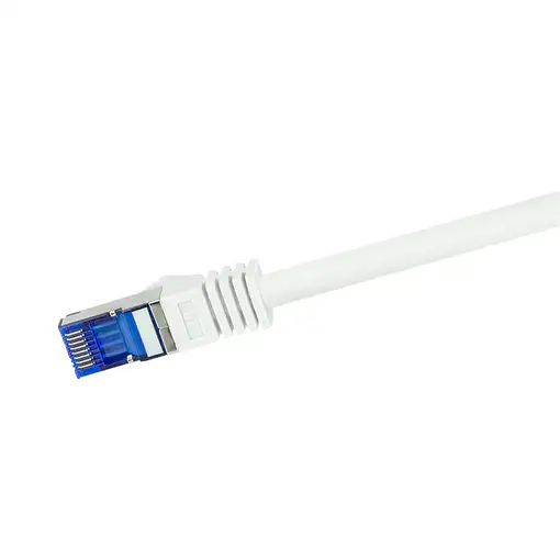 LogiLink C6A061S cable de red Blanco 3 m Cat6a S/FTP (S-STP)
