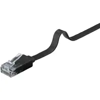 Goobay 95379 cable de red Negro 0,5 m Cat6 U/UTP (UTP)