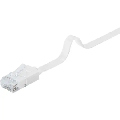 Goobay 93357 cable de red Blanco 0,5 m Cat5e U/UTP (UTP)