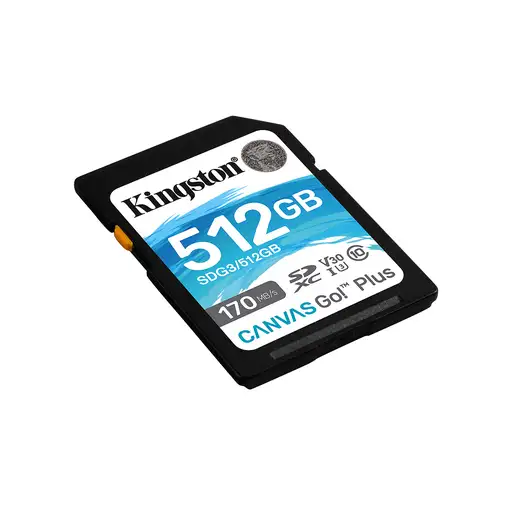 Kingston Technology Canvas Go! Plus Tarjeta SDXC Canvas Go Plus 170R C10 UHS-I U3