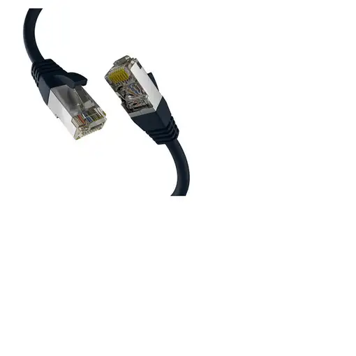 M-Cab EC020200301 cable de red Negro 1 m Cat8.1 S/FTP (S-STP)
