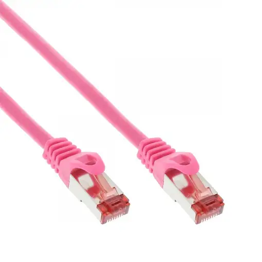 InLine 4043718125951 cable de red Rosa 1 m Cat6 S/FTP (S-STP)