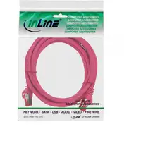 InLine 4043718125951 cable de red Rosa 1 m Cat6 S/FTP (S-STP)