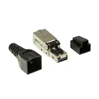LogiLink MP0044 conector RJ-45 Acero inoxidable