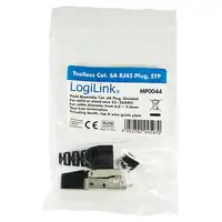 LogiLink MP0044 conector RJ-45 Acero inoxidable