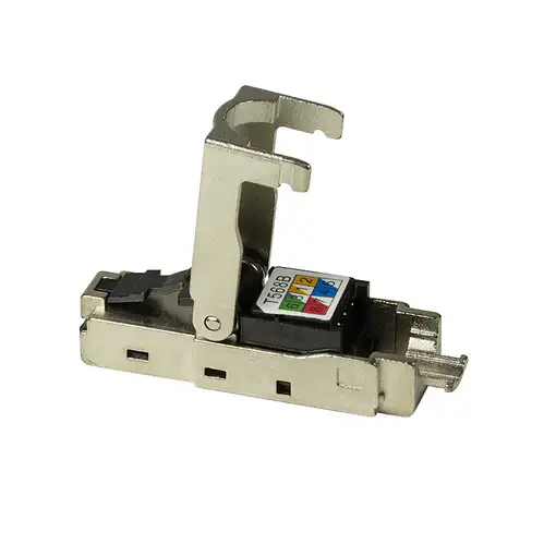 LogiLink MP0044 conector RJ-45 Acero inoxidable