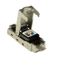 LogiLink MP0044 conector RJ-45 Acero inoxidable