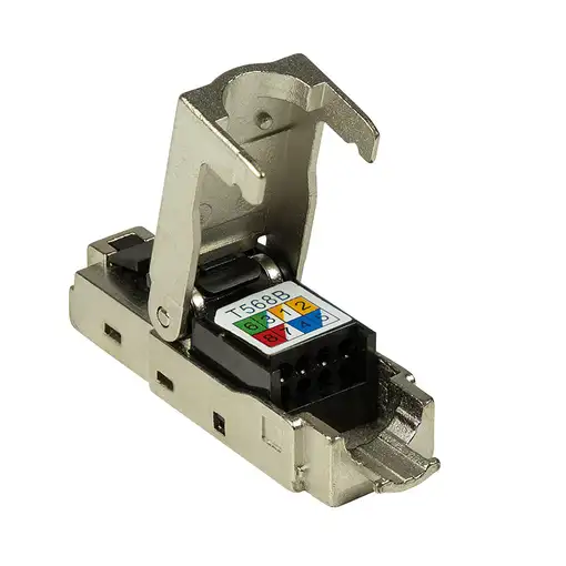 LogiLink MP0044 conector RJ-45 Acero inoxidable
