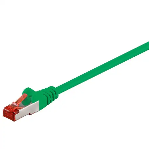 Goobay 95464 cable de red Verde 0,5 m Cat6 S/FTP (S-STP)