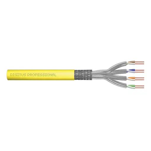 Digitus Cable de instalación Cat.7A S/FTP, 100 m, Simplex, Dca-s1a d1 a1