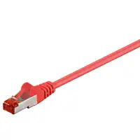 Goobay 68277 cable de red Rojo 0,5 m Cat6 S/FTP (S-STP)