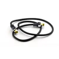 Goobay 91590 cable de red Negro 1 m Cat7 S/FTP (S-STP)