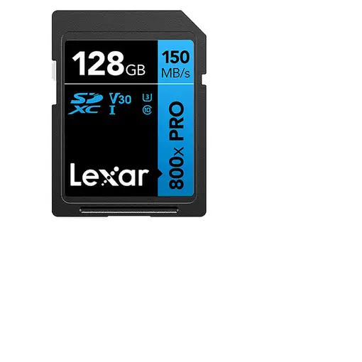 Lexar High-Performance 800xPRO 128 GB SDXC UHS-I Clase 10