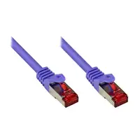 Alcasa 8060-002V cable de red Violeta 0,15 m Cat6 S/FTP (S-STP)
